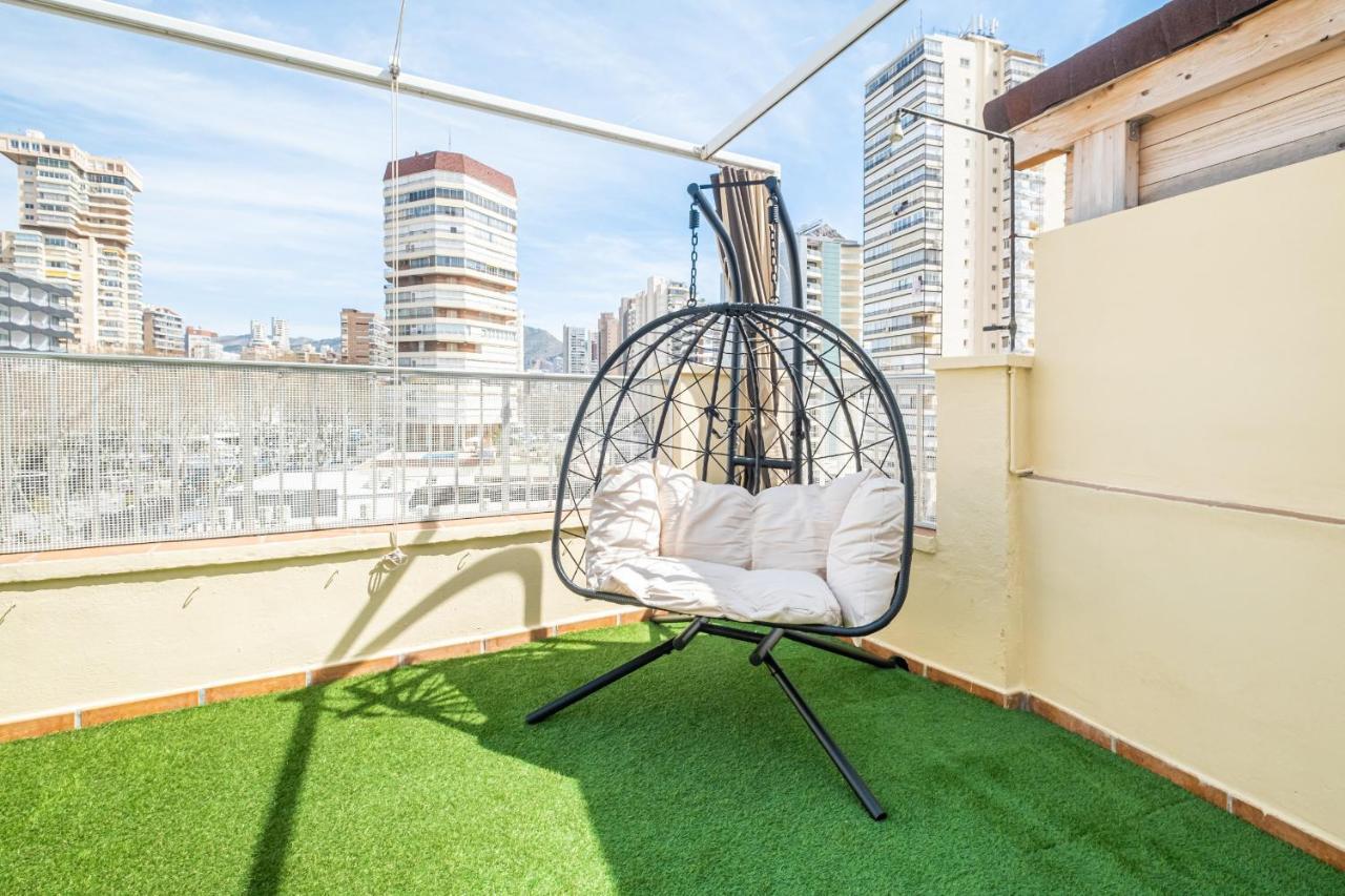 Penthouse Ancla 562 Levante Beach ベニドルム エクステリア 写真